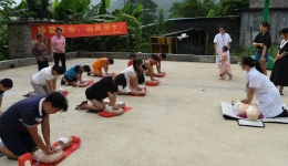 桂平市人民医院 2021年卫生应急救护知识 “进农村”活动