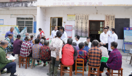 党建引领结对共建 志愿服务文明帮扶——我院多个党支部联合开展桂平2023年新时代文明实践所、站结对共建活动