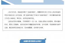 首个全国科普月！一分钟了解→